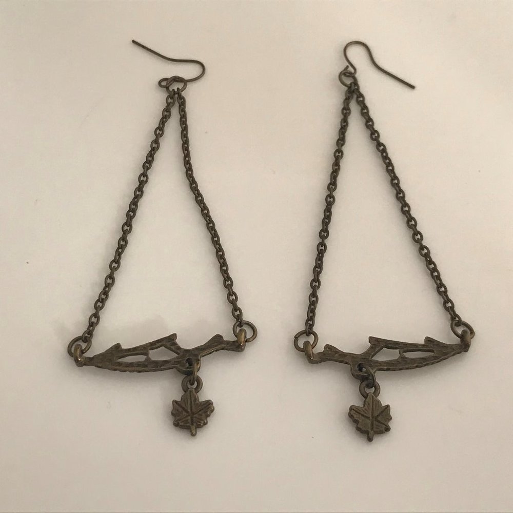 Robert Rose Women Earrings Drop Down Vintage Style - Picture 8 of 8